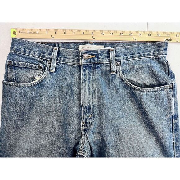 Levi Strauss Signature Men's 33 X 32 Relaxed Straight Denim Jeans Riding Cowboy - Picture 8 of 10
